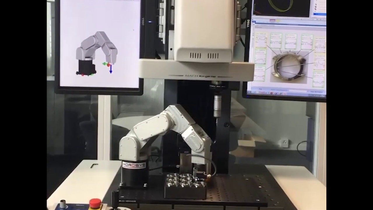 Horosys Smart Micro Factory with Mecademic Meca500
