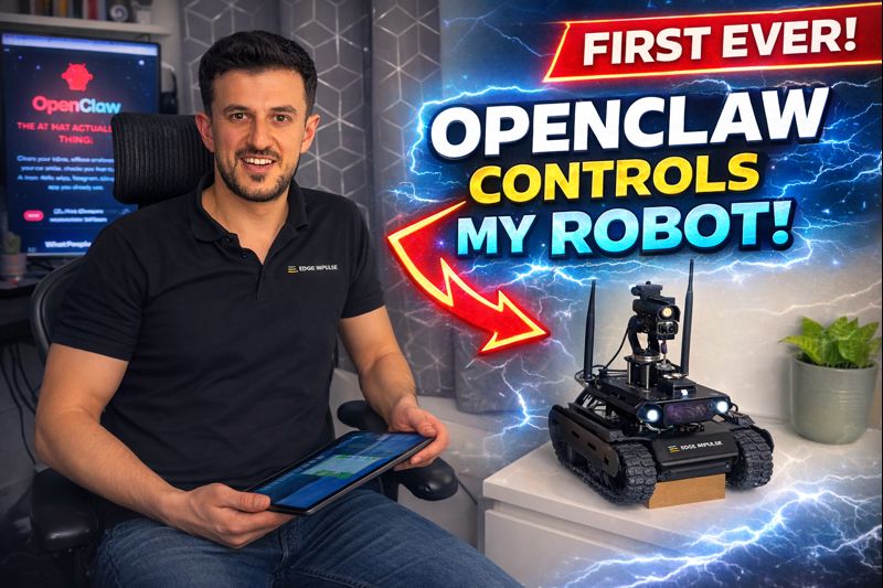 Open Claw Controlling my robot